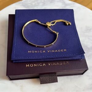 Monica Vinader Gold Chain Bracelet